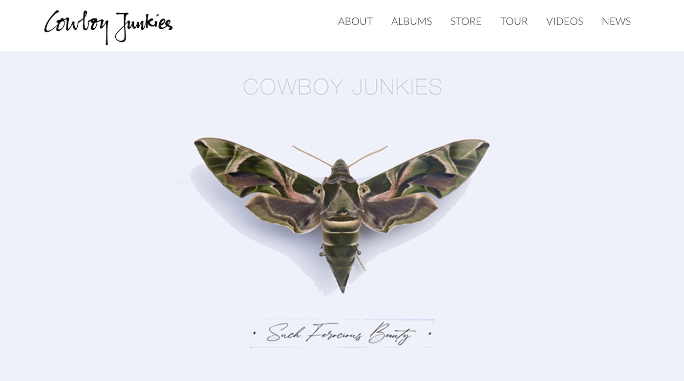 cowboy junkies - best band websites
