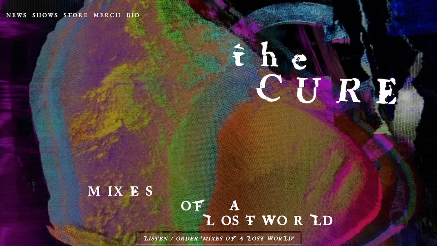 the cure - best band website